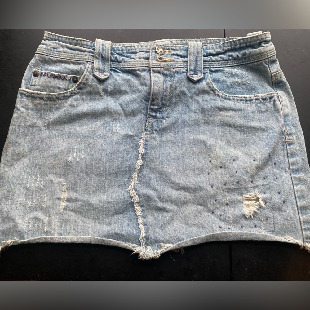 Jean skirt